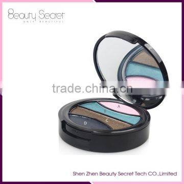 Hot!! Professional 4 Color Eyeshadow in Bronz Palette With Makeup Tool photo-3