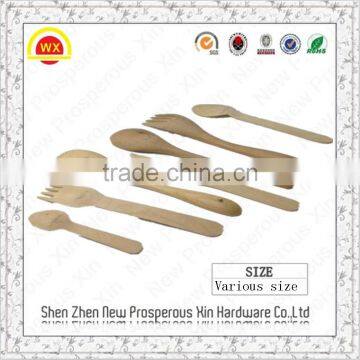 Wholesale bulk birch wood mixing spoons