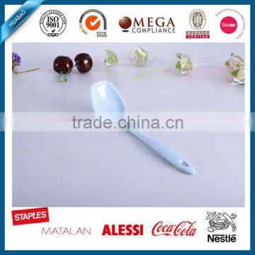 BPA free melamine spoon with different design ,baby feeding spoon, long handle spoon, porcelain tasting spoons