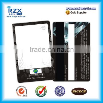 Special offer mitsubishi overlay plastic rewritable card with 0.86mm thickness