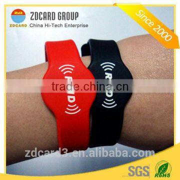 Silicone party identification rfid wristband tag