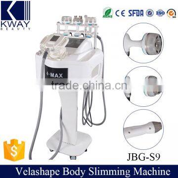 Factory Price Cavitation & V10 Vealshape & RF & Laser Beauty Slimming Machine