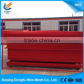 2016 High quality wholesale fashion steel wire mesh many powder color temporary fence