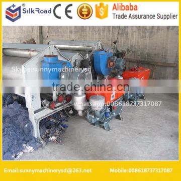 from manufacture industrial waste rags tearing machine