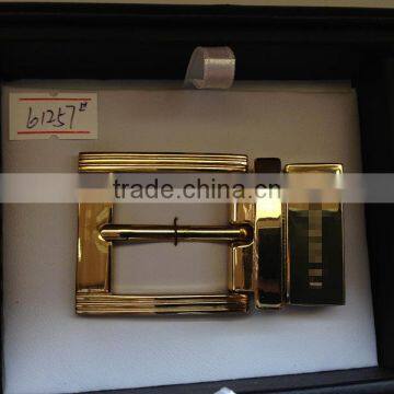 Customized High Quality Men Simple Pin Metal Belt Buckle 30mm Reversible Pin Belt Zinc Alloy Belt Buckle photo-3
