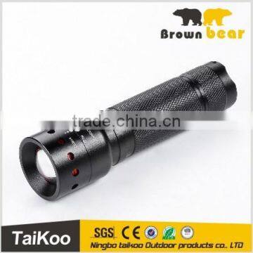3w Led Aluminum Telescopic Tactical Flashlights Military
