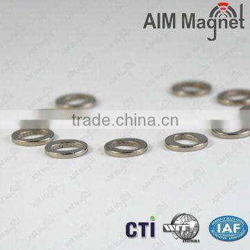 Ring Neodymium Magnet 1 1/2 " x 3/4 " x 1/8 "coted Zinc for Electronic Cigarette photo-2