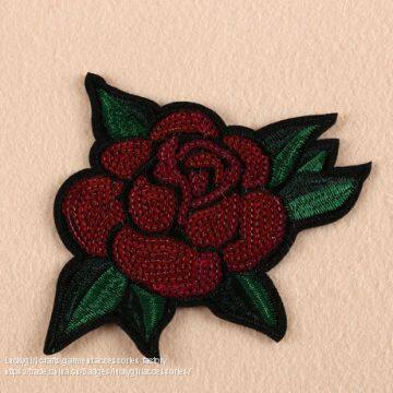 New Style Customized Colorful Applique Flower Sequins photo-5