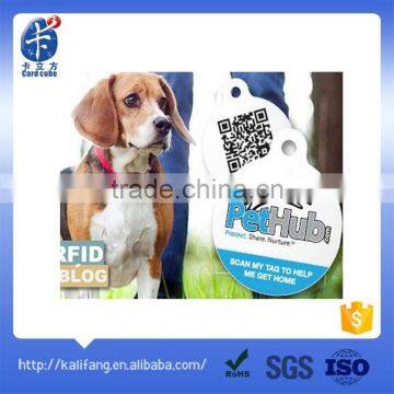 epoxy hanging dog tag nfc