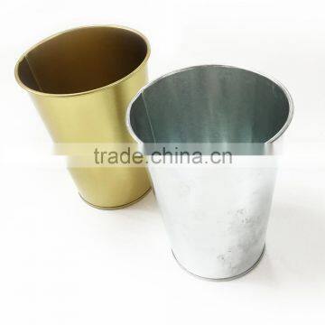 Easter tin pails , tin buckets easter decoration