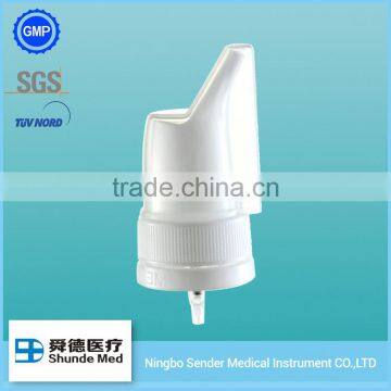 Plastic oblique nasal sprayer pump/medical throat Sprayer pump