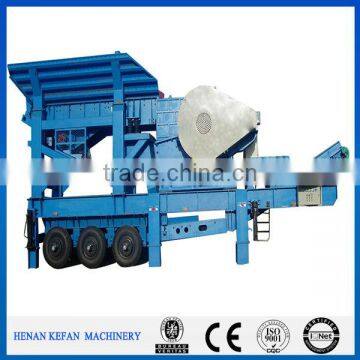 PE 600*900 Mobile crusher station with diesel engine for sale