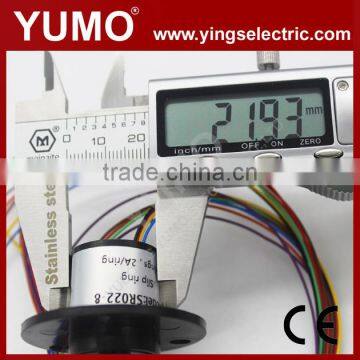 SR022-8P Slip Ring Yumo Slip Ring 8rings 2A per Ring Capsule Slip Ring photo-4
