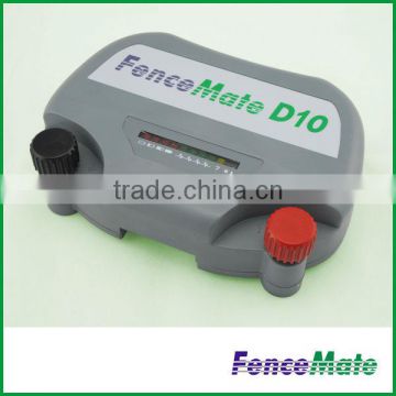 D10 (Alternating Current & Direct Current Power Input) Electric Fence Energizer