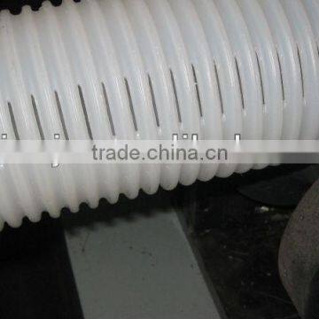 PVC PP PE Plastic Corrugated Pipe Slotter Machine photo-4