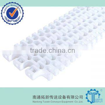 TR2400 Radius Flush Grid Plastic Conveyor Belt, Modular Belting