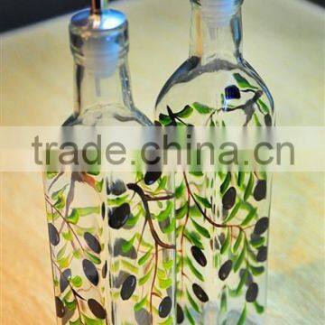 Olive Oil Glass Bottle