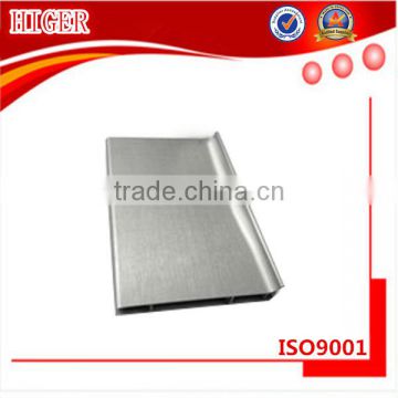 Professional production aluminium skirting in china