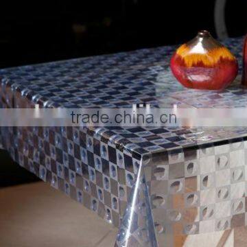 Transparent Printed Pvc Tablecloth Roll photo-6