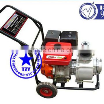 4-inch gasoline semi-trash water pump with aluminum body