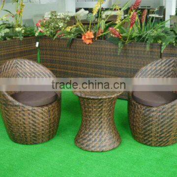 Outdoor Rattan Furniture Cozy Garden Wicker Coffee Table And Chair photo-6