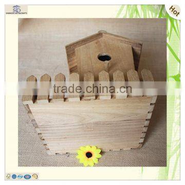 Sale Cheap Art Decorative Courtyard Wooden Bird Cages photo-5