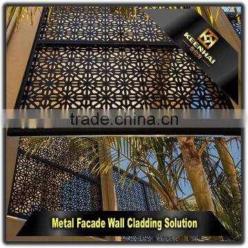 Facade Panel Perforated Aluminium Panel Outdoor Decorative Wall Panel
