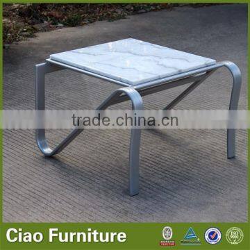 Outdoor Square Marble Coffee Table / Side Table