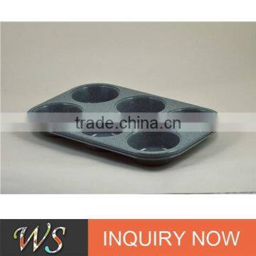 Imitation Stone Paint Rectangular Cake Pan photo-5