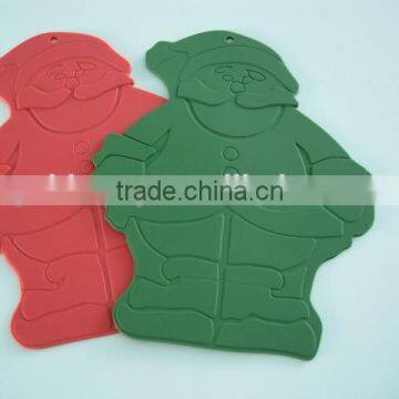 New Style the Santa Claus Shape Silicone Baking Mat photo-2