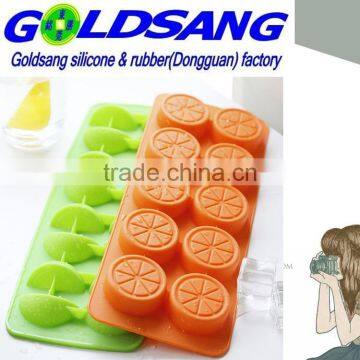 2015 FDA Hot Selling Fruit Shaped Silicone Ice Cube Tray photo-5