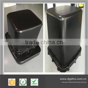 Custom black ABS vacuum forming plastic tank