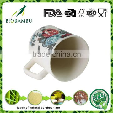 Natural Decal design Pro-environment Bamboo Fiber Tea Cup