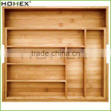High Quality Bamboo Kitchen Cutlery Holder/Homex_Factory