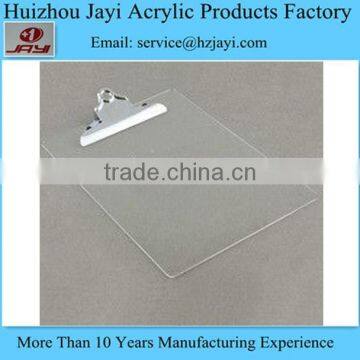 China Supplier Wholesale Custom Acrylic Notebook Clipboard photo-5