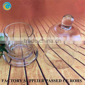 Black Round Domes Glass Bell Jar Yufeng Factory Supplier photo-6