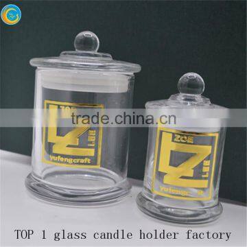 Transparent Glass Honey Jars photo-5