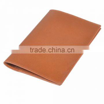 Unisex TOP Genuine Leather Passport Holder Best Travel Wallet with RFID Blocking