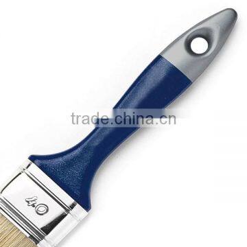 #40 Good Quality Long White Mixer Bristle Mighty Brush Plastic Handle Paint Brushes photo-3