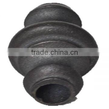 Ornamental Iron Fence Parts/collars and Bushes,round Base photo-5