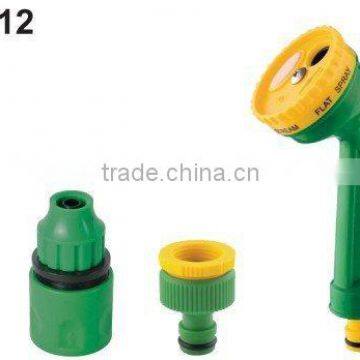 Sprayer CS-4012 4functions of Spray gun 3/8 4pcs set for garden lawn and flower watering