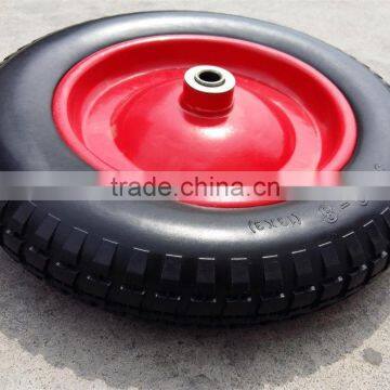 PU Foam Wheel 3.00-8,Flat free wheel