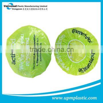 Disposable Hotel printed plastic LDPE shower cap