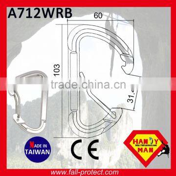 With CE Certificate 23KN Climbing Aluminum Carabiner Made in Taiwan photo-3