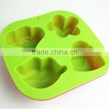 11037 Different Design Lips Shape Silicone Cake Mold photo-6