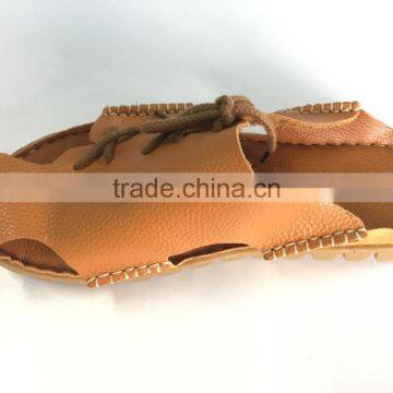 Sandel Genuine Leather Fashion Style Lacing Sandals photo-2
