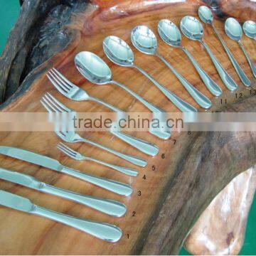 High Grade Stainless 17pcs Hotel vs Restaurant Flatware Set photo-3