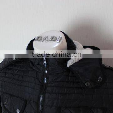 Men Black Windproof Heavy Jacket Apparel Stock Men Fashion Jacket photo-3