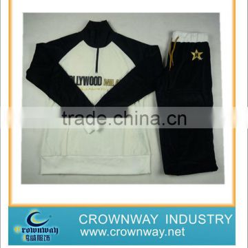 new design men's track suit sportswear with embroidery