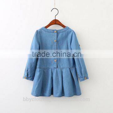 2017 Fashion Dress Designers for Flower Embroidered Girls Party Dresses for 10 Year Olds